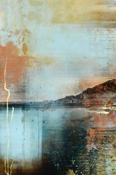 Norwegen Kvaløya 04  - Digitale Malerei und Zeichnung, Acryl, Lack auf Leinwand - 2023 - 90 x 60 cm   Norwegen Kvaløya 04  - Digitale Malerei und Zeichnung, Acryl, Lack auf Leinwand - 2023 - 90 x 60 cm